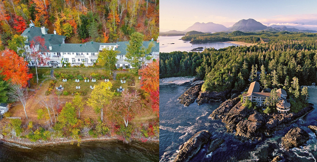 Two Canadian hotels have been ranked among the best in the world