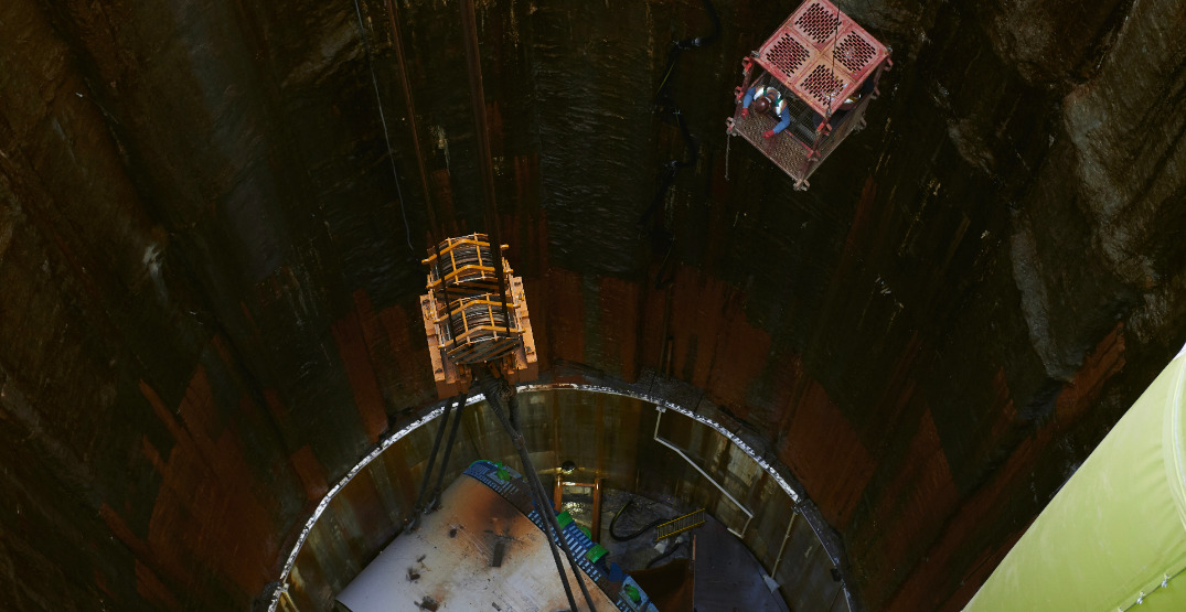 Tunnel under Burrard Inlet undergoes historic boring operation (PHOTOS)
