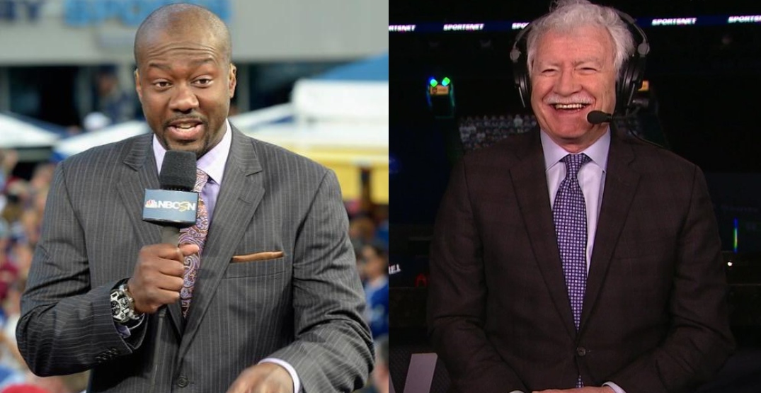 Anson Carter calls out Canucks analyst for hating on Marchand