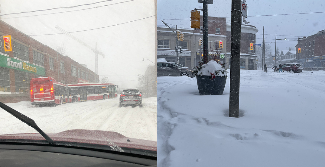 Overnight blizzard blankets Toronto under snow (PHOTOS)