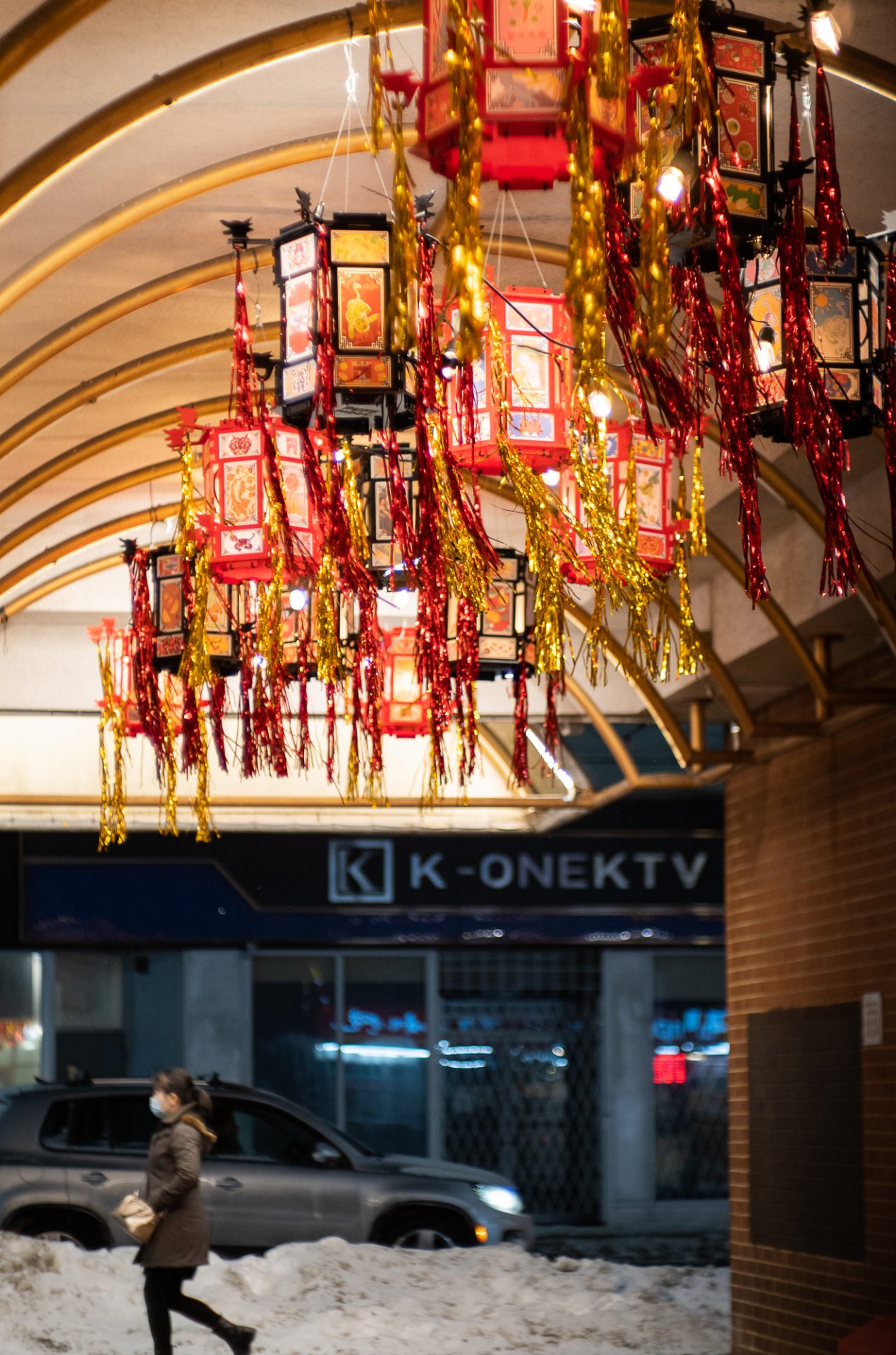 Lunar New Year lanterns