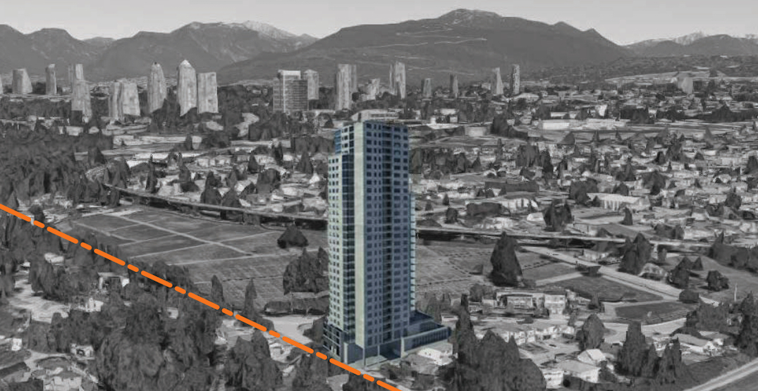 Cemetery proposing 30-storey rental housing tower in New Westminster