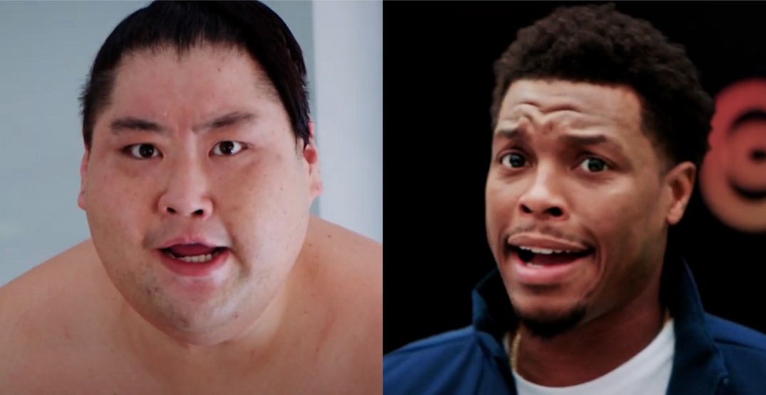 Kyle Lowry guards sumo wrestler in hilarious new commercial (VIDEO)
