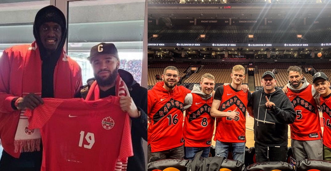 World Cup-bound Canadians receive massive ovation at Raptors game (VIDEO)