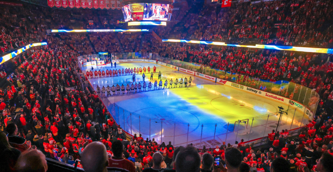 Flames donate $300K to help aid Ukraine relief efforts