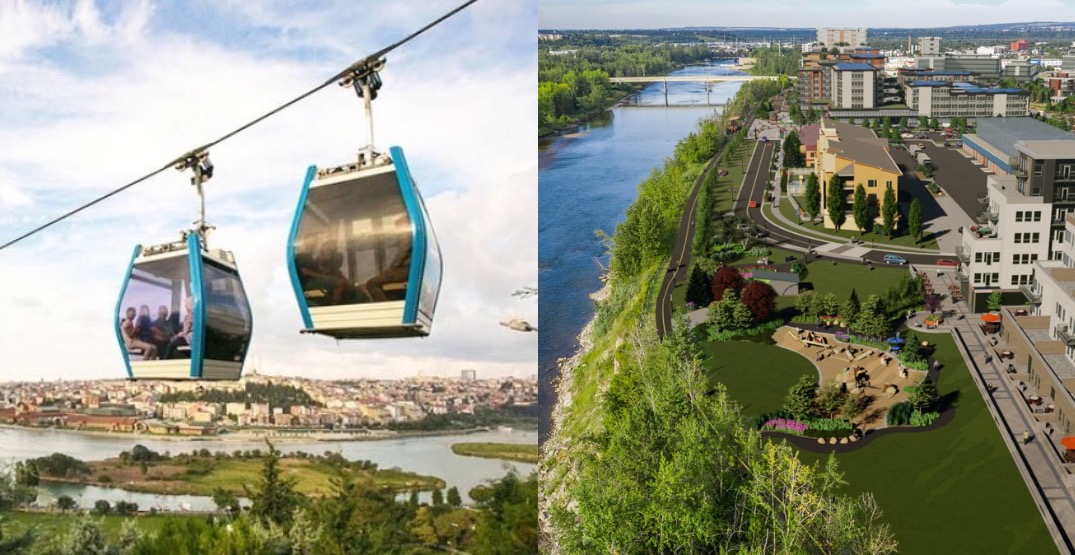 A city in Alberta is trying to construct its own gondola (RENDERINGS)