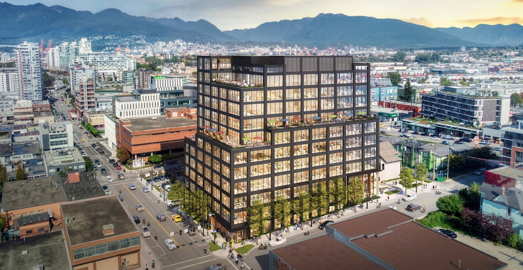 12-storey mass timber office tower to be built near future Mount Pleasant SkyTrain