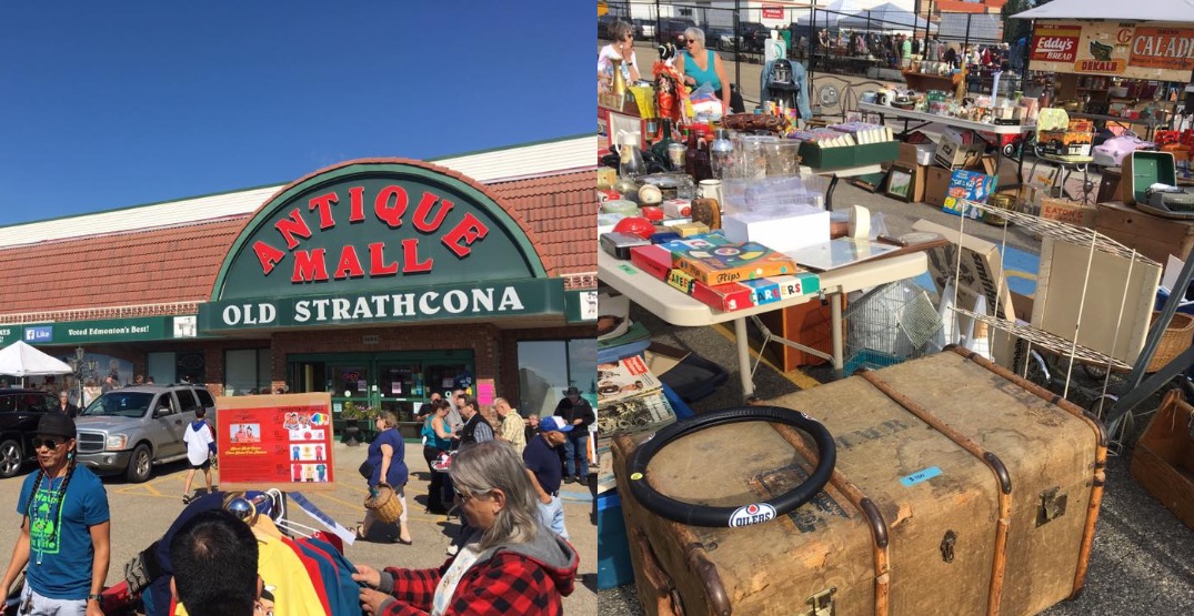 The enormous antique parking lot sale is back in Edmonton this spring