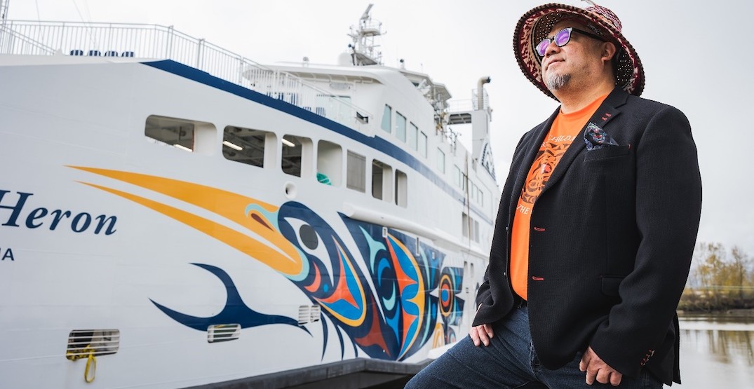 New BC Ferries ship used as canvas for First Nations art (PHOTOS)