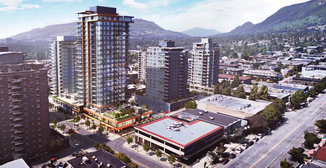 22-storey condo tower proposed for Central Lonsdale in North Vancouver