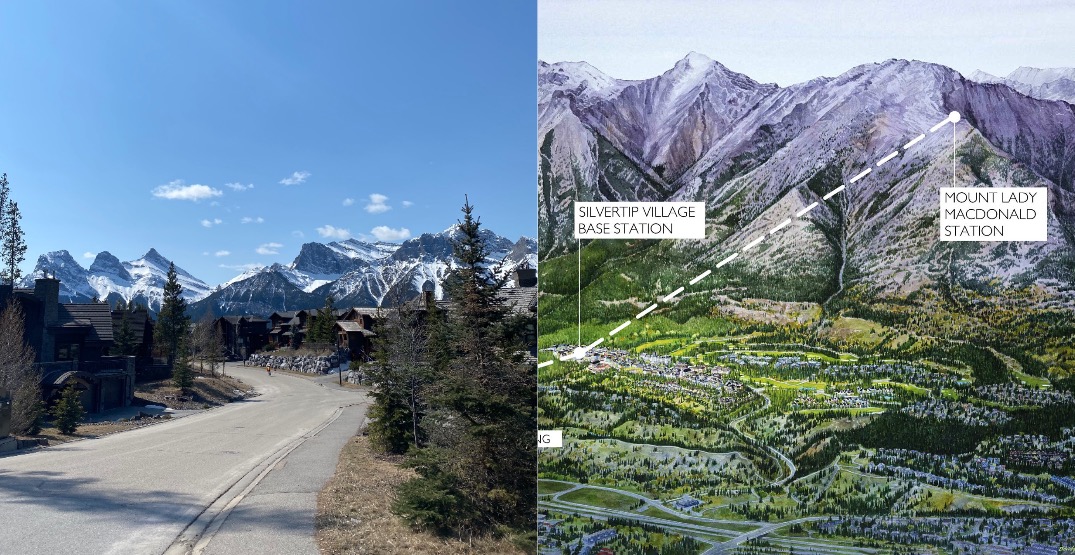 A mountain town in Alberta is looking into getting its own gondola