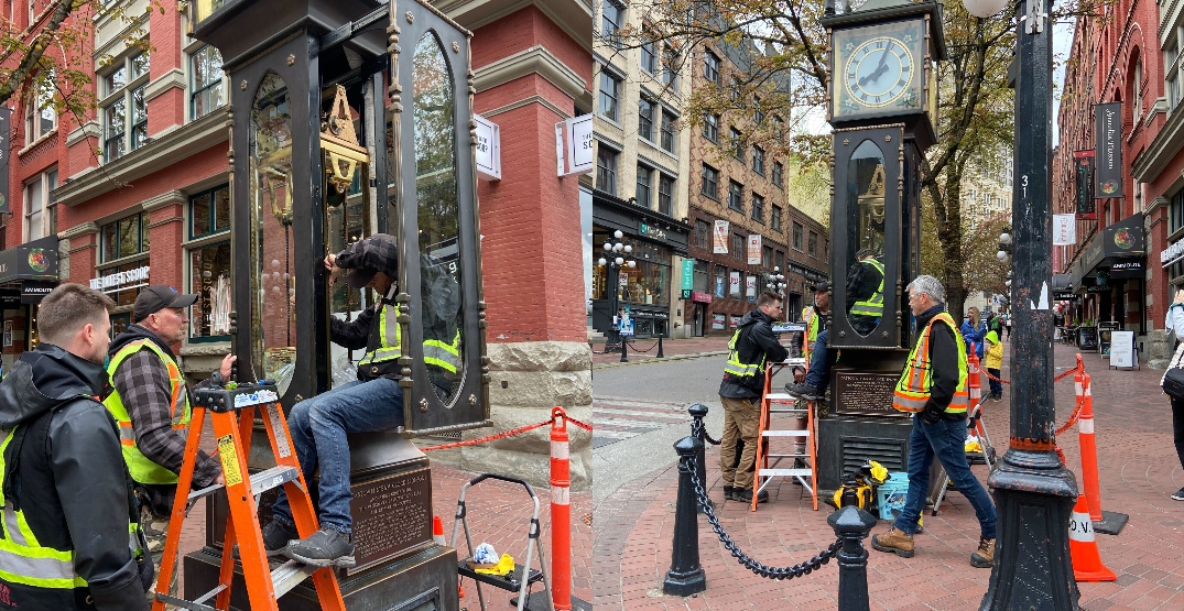 Here's what's next for Gastown's smashed up steam clock (PHOTOS)