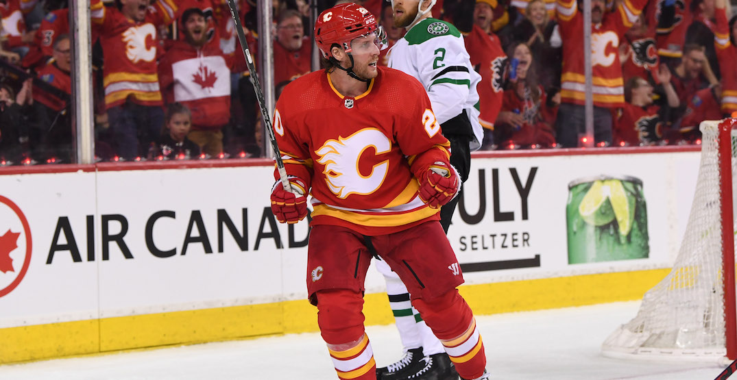 Calgary Flames shut out Dallas Stars in playoff opener
