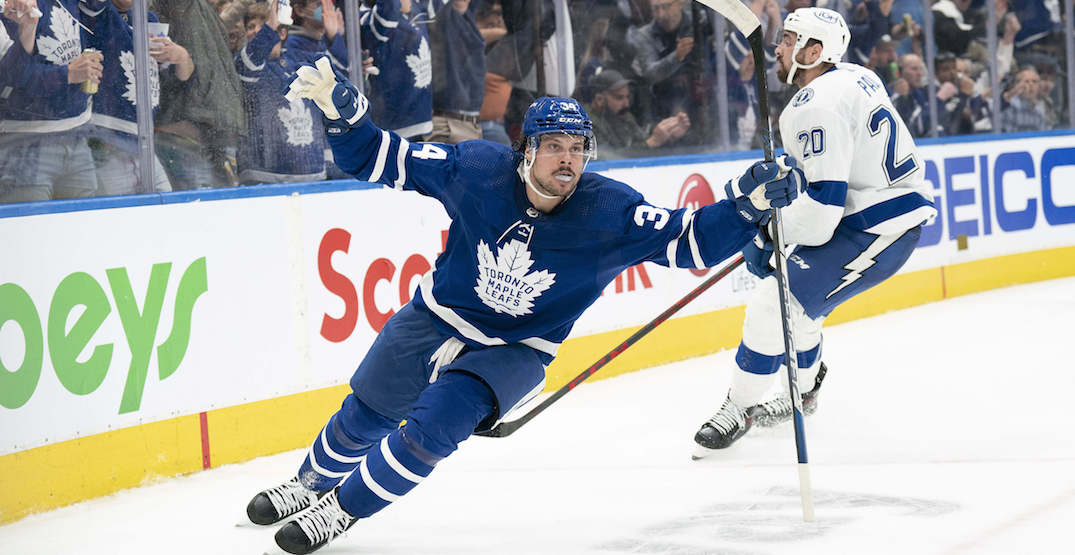 Leafs one win away from second round after wild comeback victory