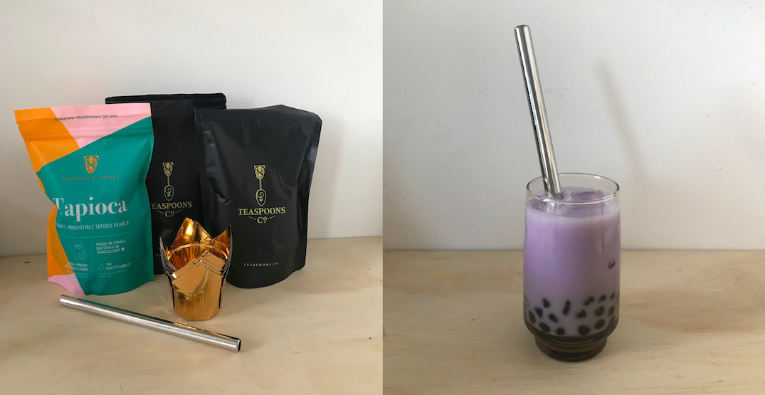 Flavor Purveyor Bubble Tea Kit, Easy DIY Boba Tea Kit, Includes