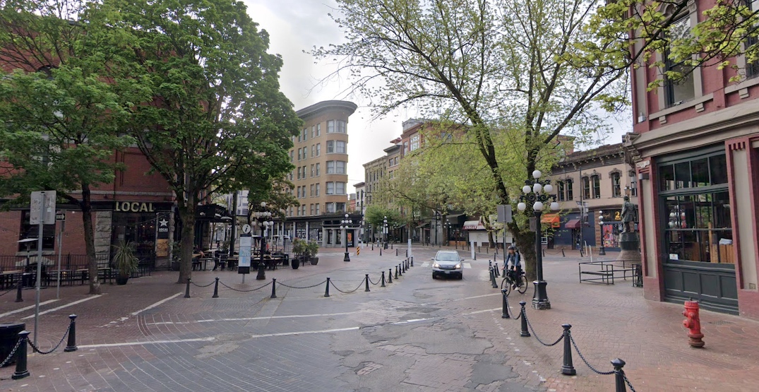 gastown water street cobblestones pavers condition f