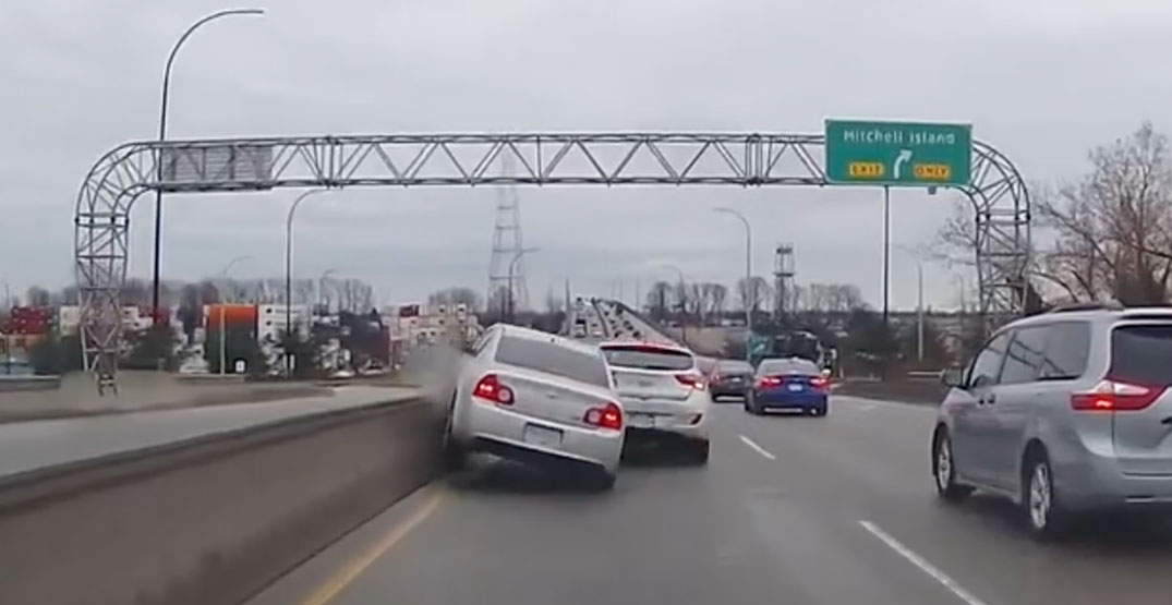 Slam on the brakes: Driver captures frightening rear-ender (VIDEO)