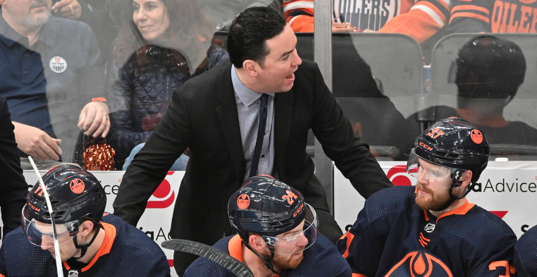 Holland wants Oilers coach Woodcroft back behind bench next season