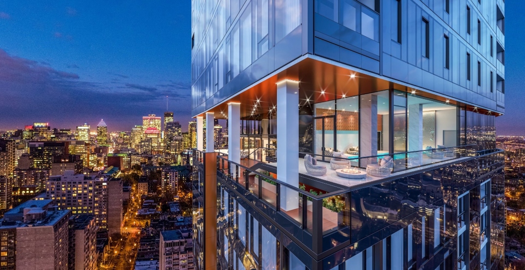 A Look Inside: Upscale $12M penthouse condo with 360º views of Montreal (VIDEO)