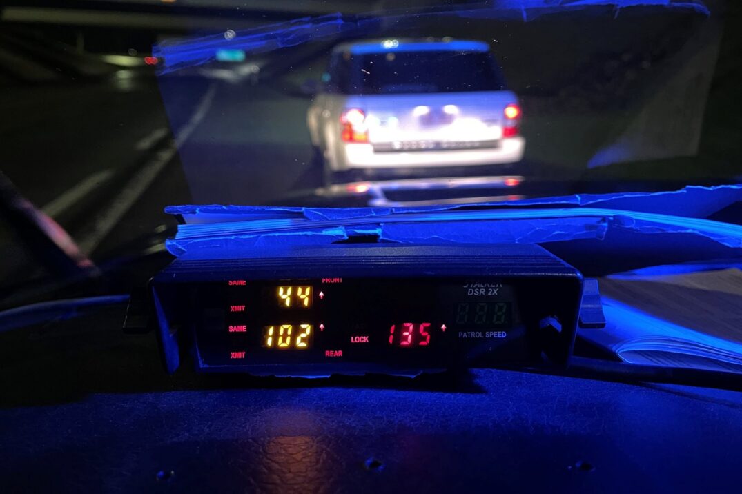 Calgary driver caught going 85 km/h OVER the speed limit