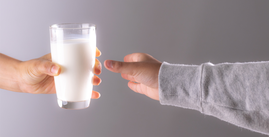Whoops: Students at a school in Alaska were given floor sealant instead of milk