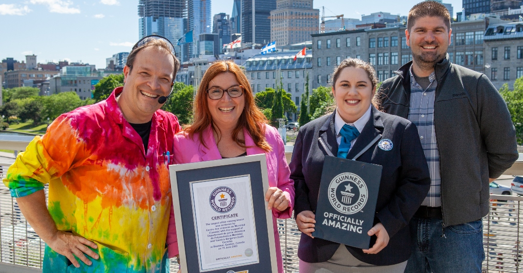 Montreal Science Centre succeeds in setting new Guinness World Record
