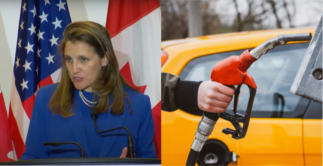 Canada not ruling out a gas tax break as price at the pump balloons