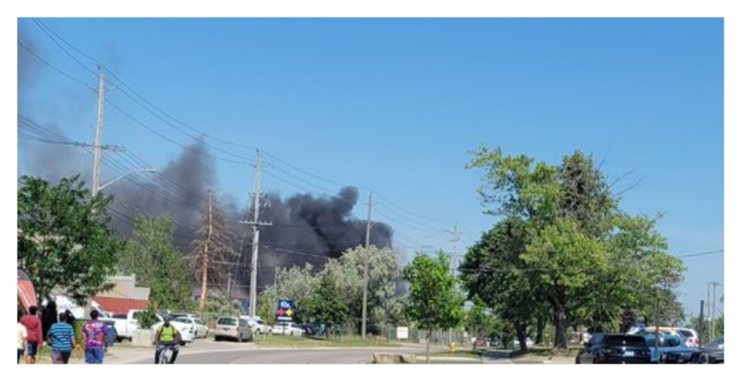 Exploding propane tanks likely to blame for fire in Etobicoke (VIDEO)