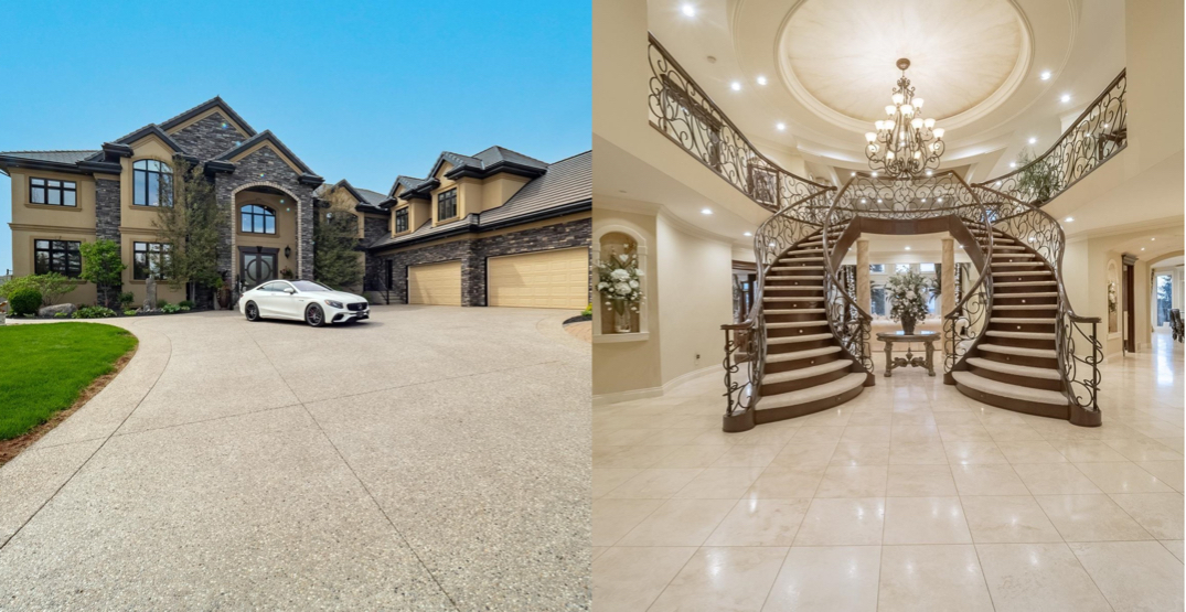 A mansion for sale just outside of Edmonton had its price dropped by $1M (PHOTOS)