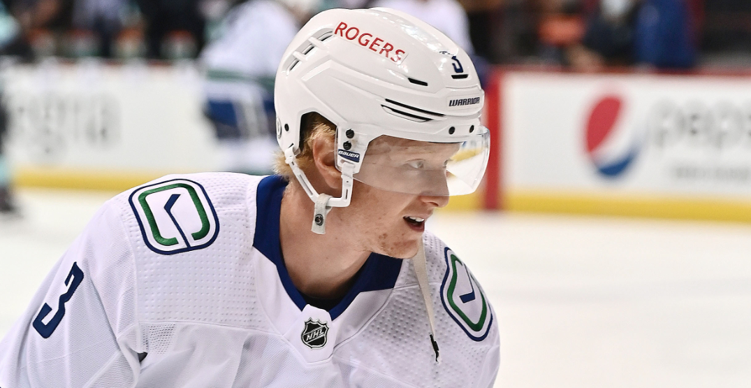 Canucks sign defenceman Rathbone to one-way deal, bring back two others