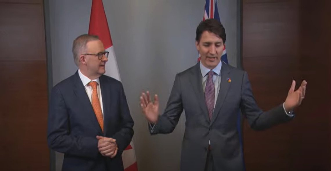 That's awkward: Trudeau met with Australian PM and totally forgot his name (VIDEO)