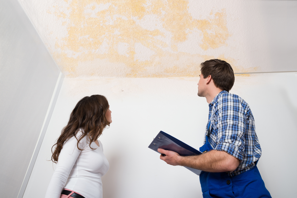 Assessing water damage in the house, the effects of extreme weather