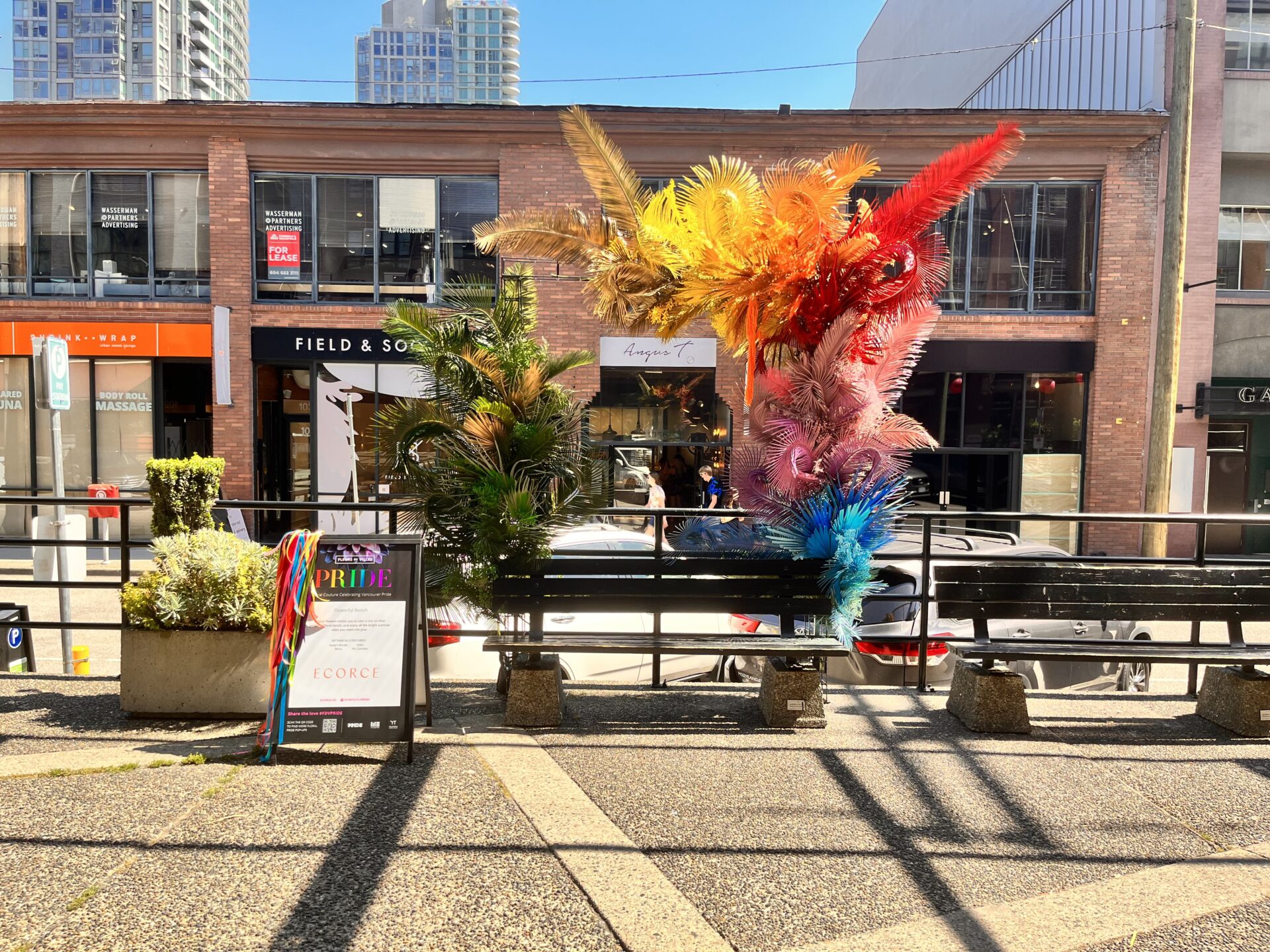 Floral PRIDE - Flowerful Bench