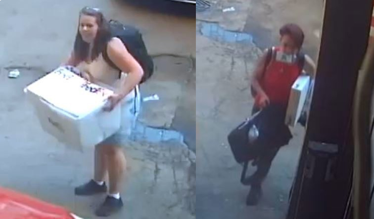 suspects wanted for FedEx truck theft