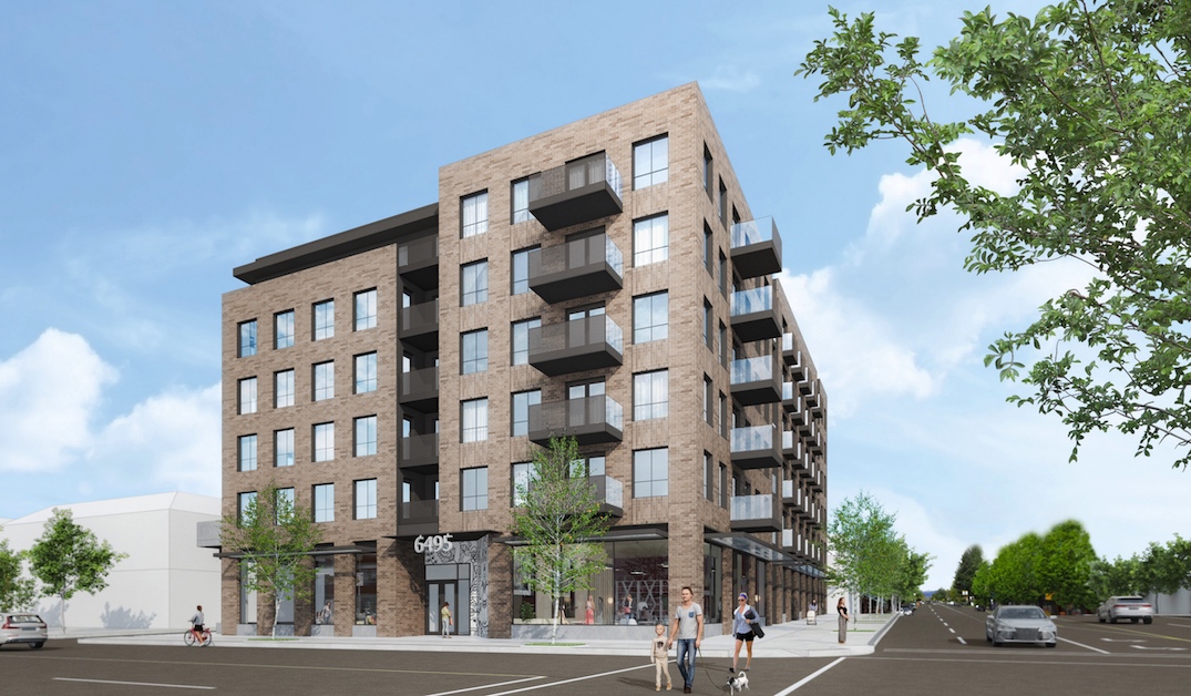 Rental housing and retail set for vacant corner in