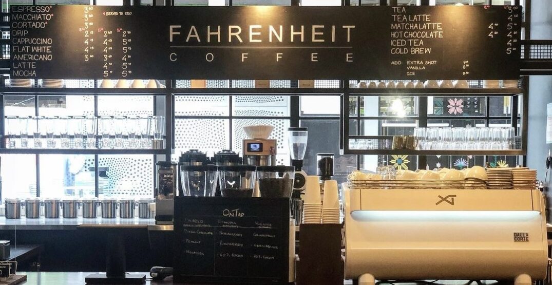 Toronto s Fahrenheit Coffee Is One Of Canada s Top rated Coffee Shops Dished