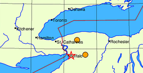 Largest earthquake ontario
