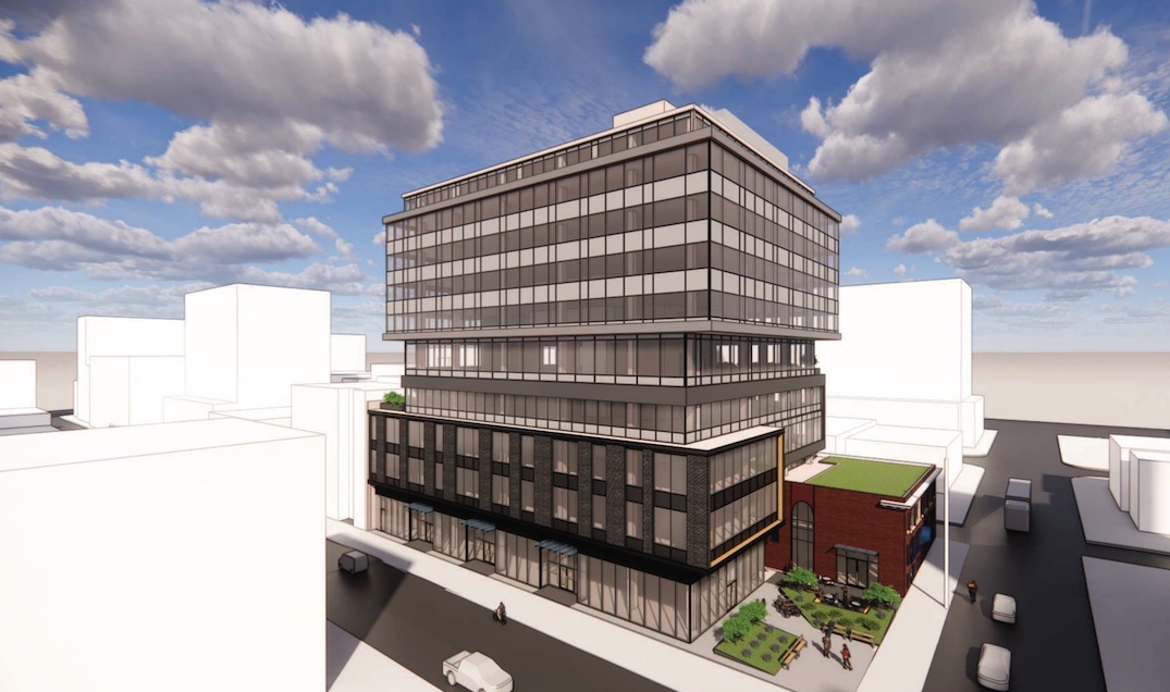 Office and industrial building proposed near Broadway-City