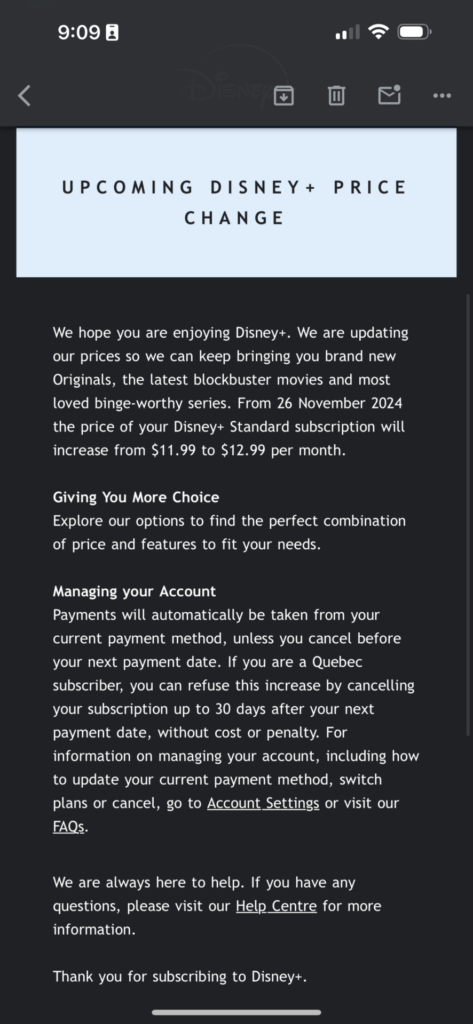 Disney+ is increasing its prices — how much you'll have to pay | National - How Much Is Disney + For The Year