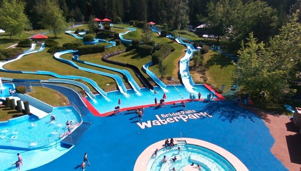 water slide park