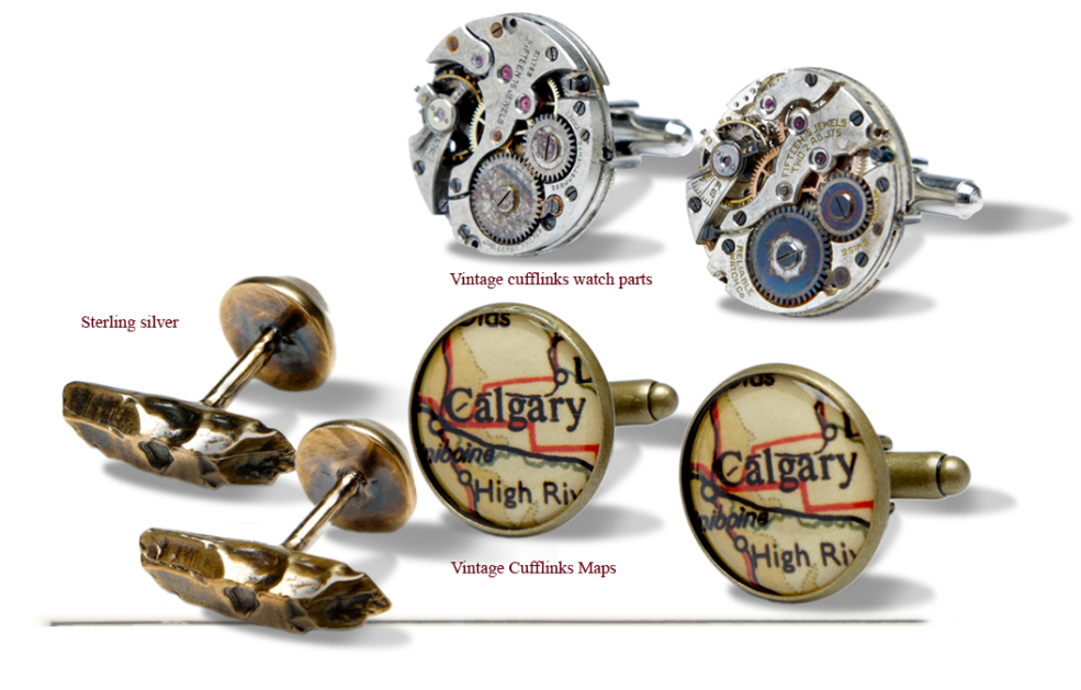 Steeling Home Calgary Cufflinks