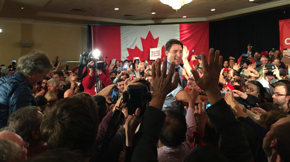 Justin Trudeau in Calgary