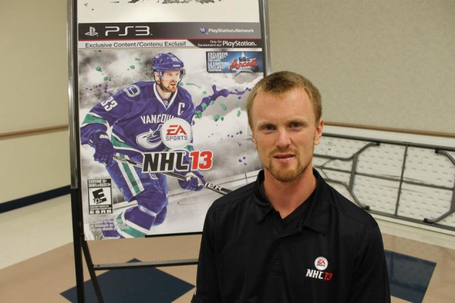 NHL 13 Henrik Sedin Midnight Launch NHL 13 Henrik Sedin Midnight Launch