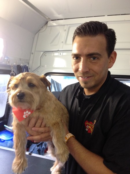 My awesome groomer