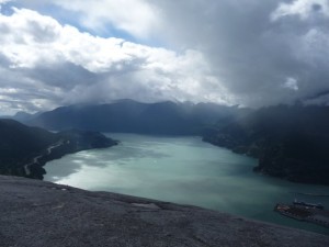 The view from a peak on Stawamus Chief (Yelp photo).