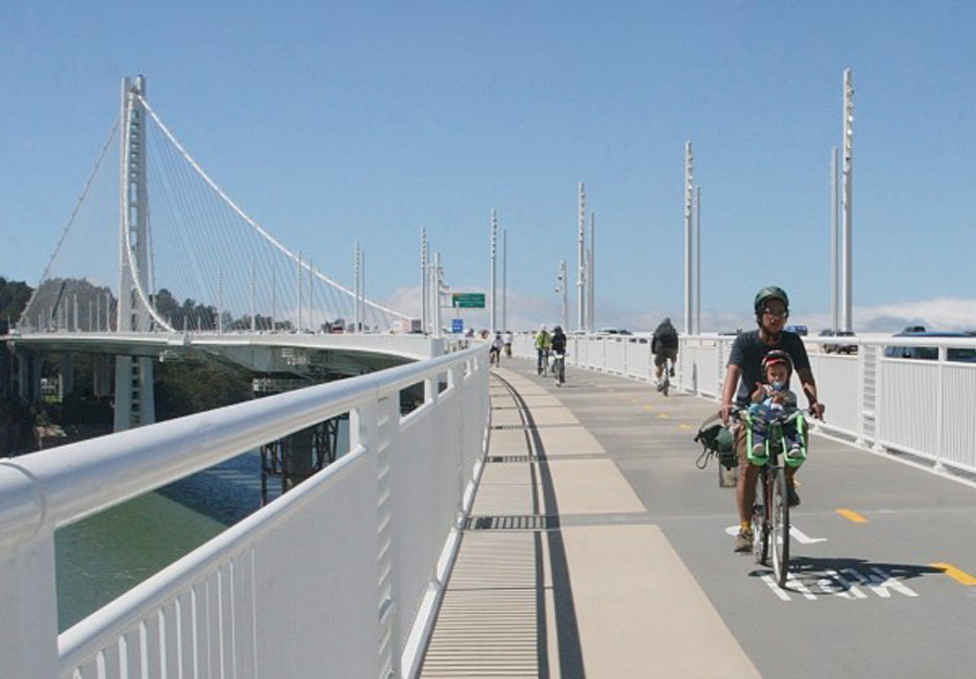 Image: City of Oakland Bay Bridge Bike Path