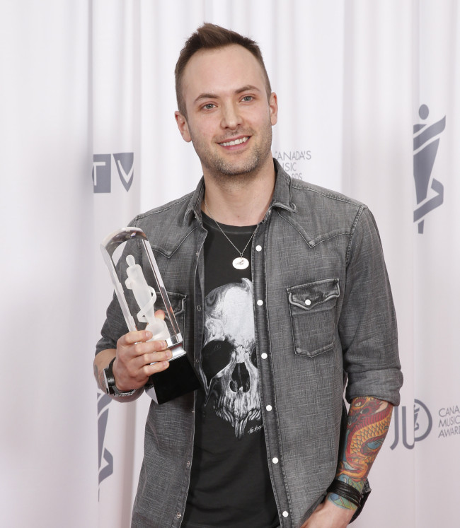 Country Album of the Year winner Dallas Smith 