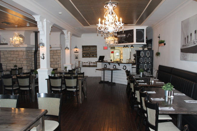 Inside Bow and Stern, Abbotsford.