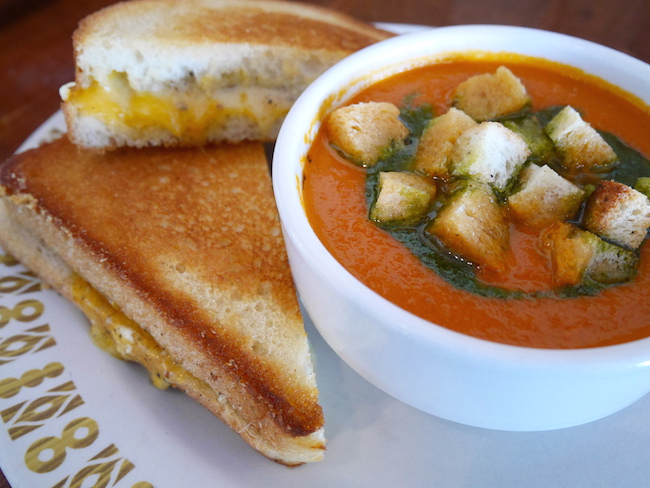 Grilled Cheese and Tomato Soup at Red Wagon (Photo by Katharine Manson/Red Wagon)