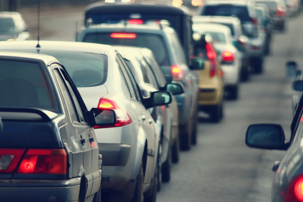 Image: Traffic jam via Shutterstock